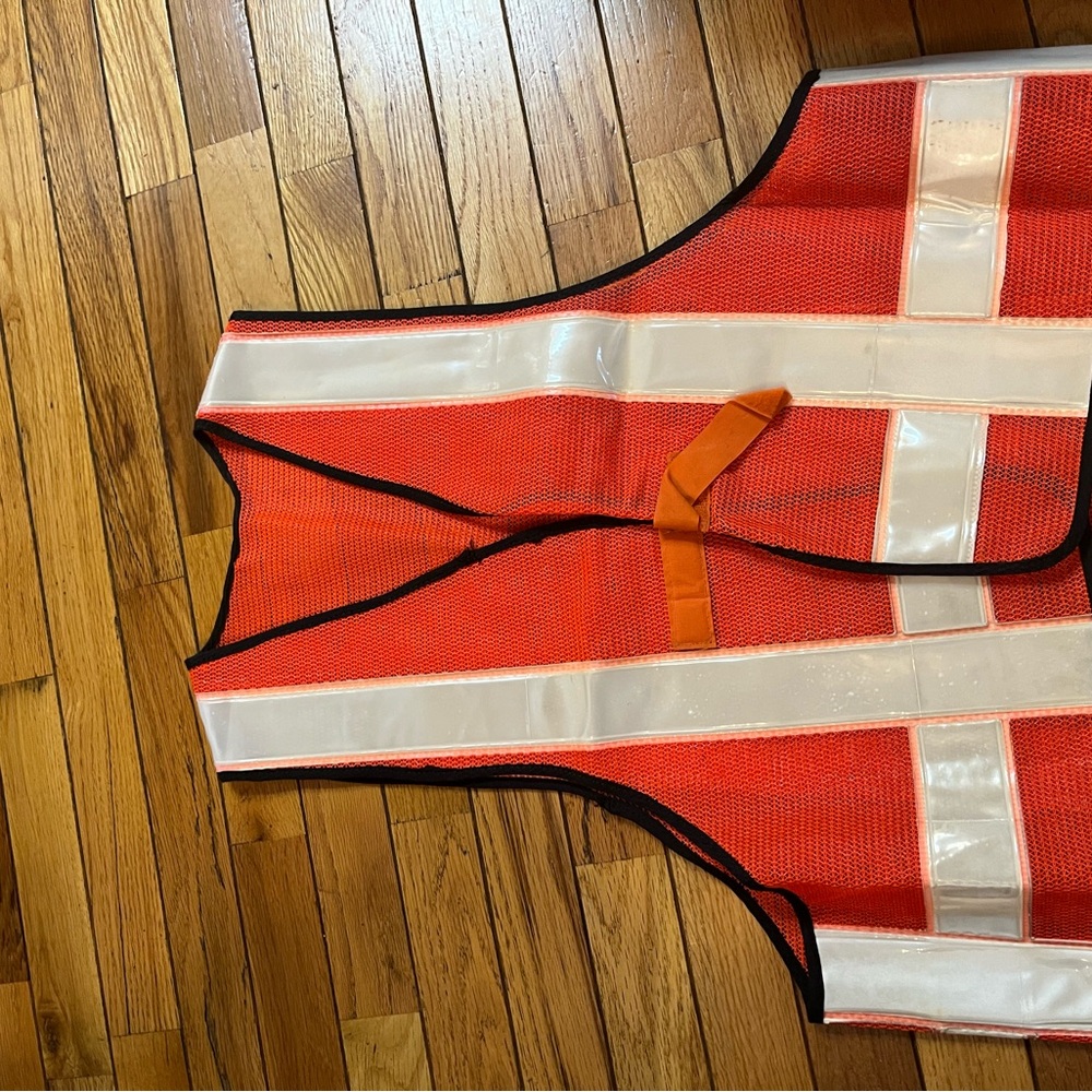 Orange Reflective Safety Vest